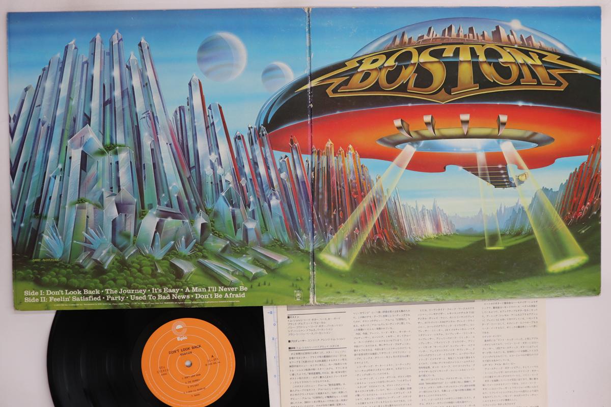 

LP Record BOSTON Dont Look Back 253P1 EPIC 1978 Japan Rock Used