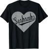 T-shirt Vintage Seahawks Esprit Lycée Allez Seahawks Amour