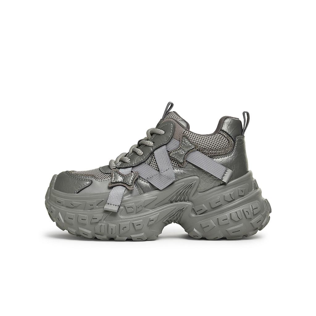 Tianmei Yi 2024 Winter New Fashionable, Casual, Versatile Retro Female Dad Shoes KG058DM4