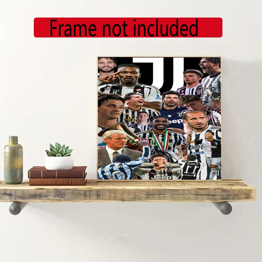 Juventus 5D Diamond Painting Round Diamond Rhinestones Mosaic Diamond Embroidery Wall Paintings Rhinestones Gift Frameless