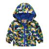 Bedruckte Jacke Strickjacke Kinder Mädchen Jungen Kapuzen Langarm Reißverschluss Blumen Auto Cartoon Windjacke