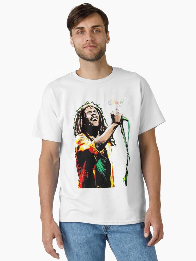 Bob Marley- Retro Style Classic T-Shirt
