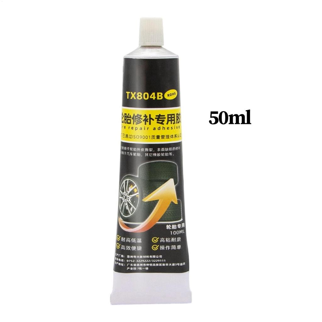 Tire Repair Glue 50ml Waterproof Sealant Adhesive Waterproof Tire Repair For Car Bike Motorcycle Rubber Shoes Tube Rubber Fix