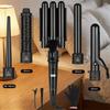 Electric Portable Hair Perm Curlers with PTC Heating 4-Temperature LCD Display & Fast Heating for Salons & Commercial Use