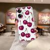 Fruit Cherry Soft Phone Cover Case for Xiaomi Poco X3 NFC X3 Pro