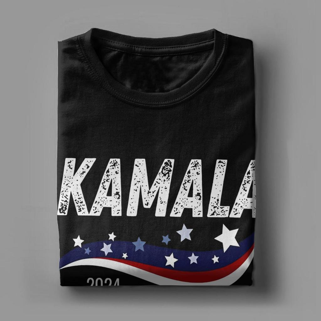 Kamala Harris President Election  T Shirts Apparel for Men Women 100% Cotton Fun T-shirt Short Sleeve Tops Birthday Gift