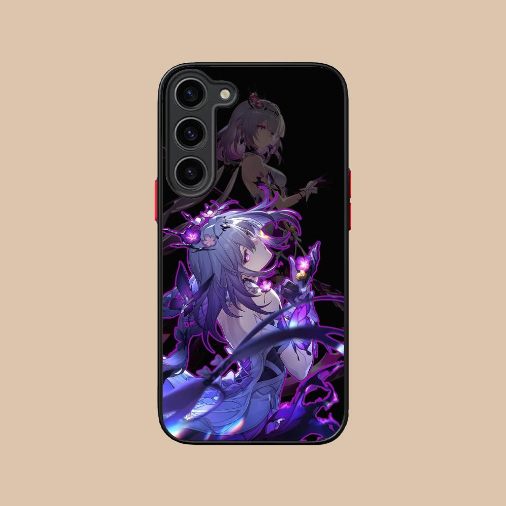 HSR Castorice Silicone Mobile Phone Case for Samsung Galaxy S26 S25 S24 S23 S22 S21 Plus FE Ultra Colorful Cover