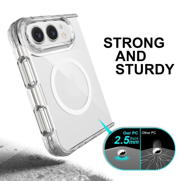 TPU + PC Hybrid 2.5mm Thick Shockproof Magnetic Phone Case