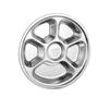 304 Stainless Steel Round Compartment Tray