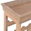 Wine Rack Brown 70 X 22.5 X 70.5 Cm MDF