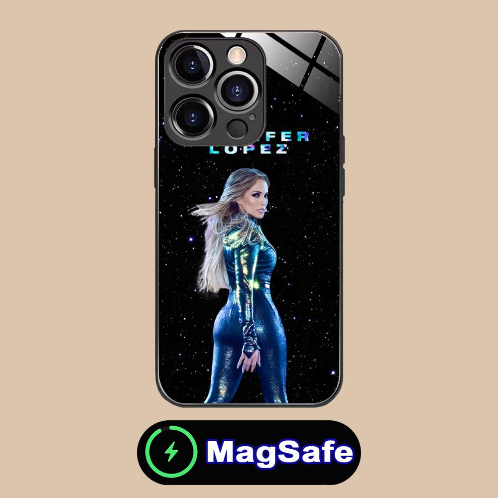 Jennifer Lopez Mobile Cell Phone Case for iPhone 17 16 15 14 13 12 11 Air Pro Max Plus Mini MagSafe Glass Colorful Cover Pretty