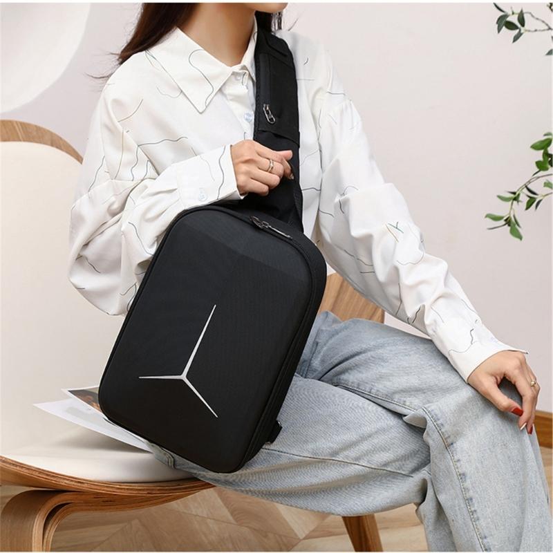 Travel Friendly Protective Case for Drones Secure Storage Bag with Single Shoulder Straps