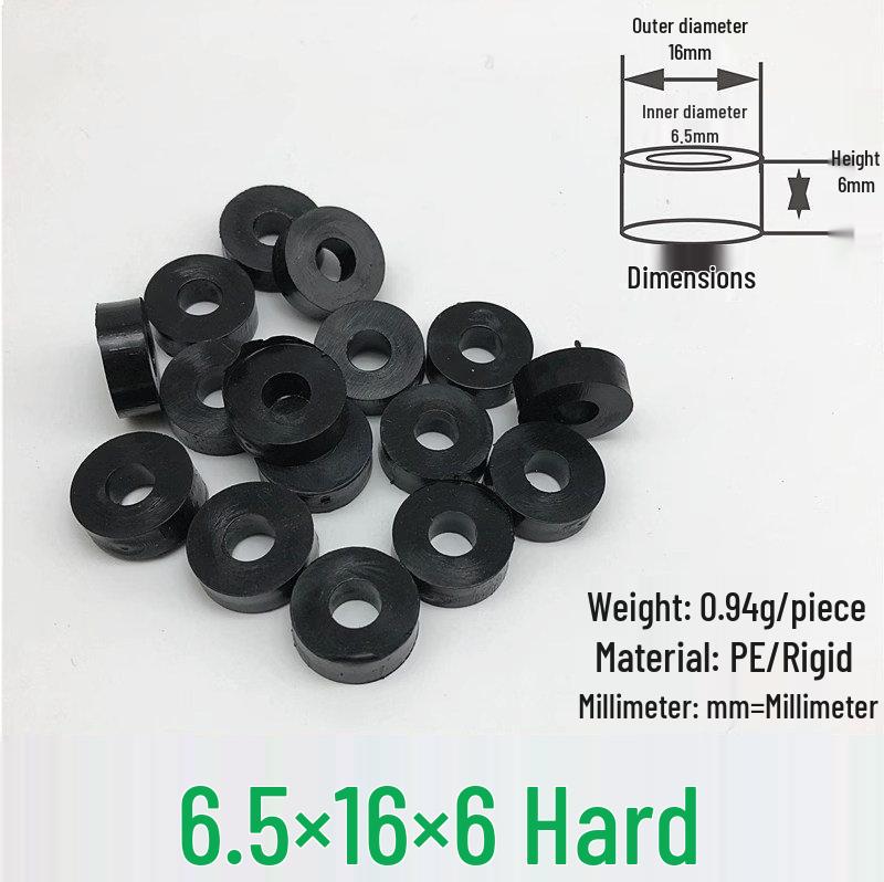 Heightening Pad: 0.5-2CM Thick Plastic Washer Gasket