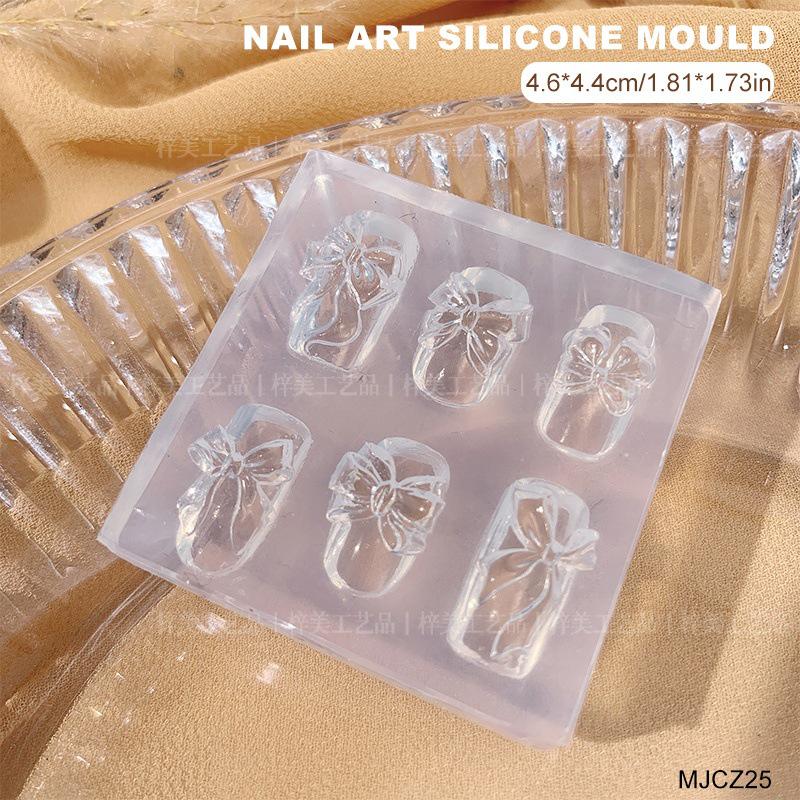 

Силиконовая 3D форма «Бантик Сейлор Мун» для нейл-арта