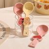 Ceramic Childrens Soup Spoon Exquisite Small Spoon Coffee Eating Dessert Spoon