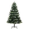 VidaXL Artificial Hinged Christmas Tree with Flocked Snow 240 Cm 356759