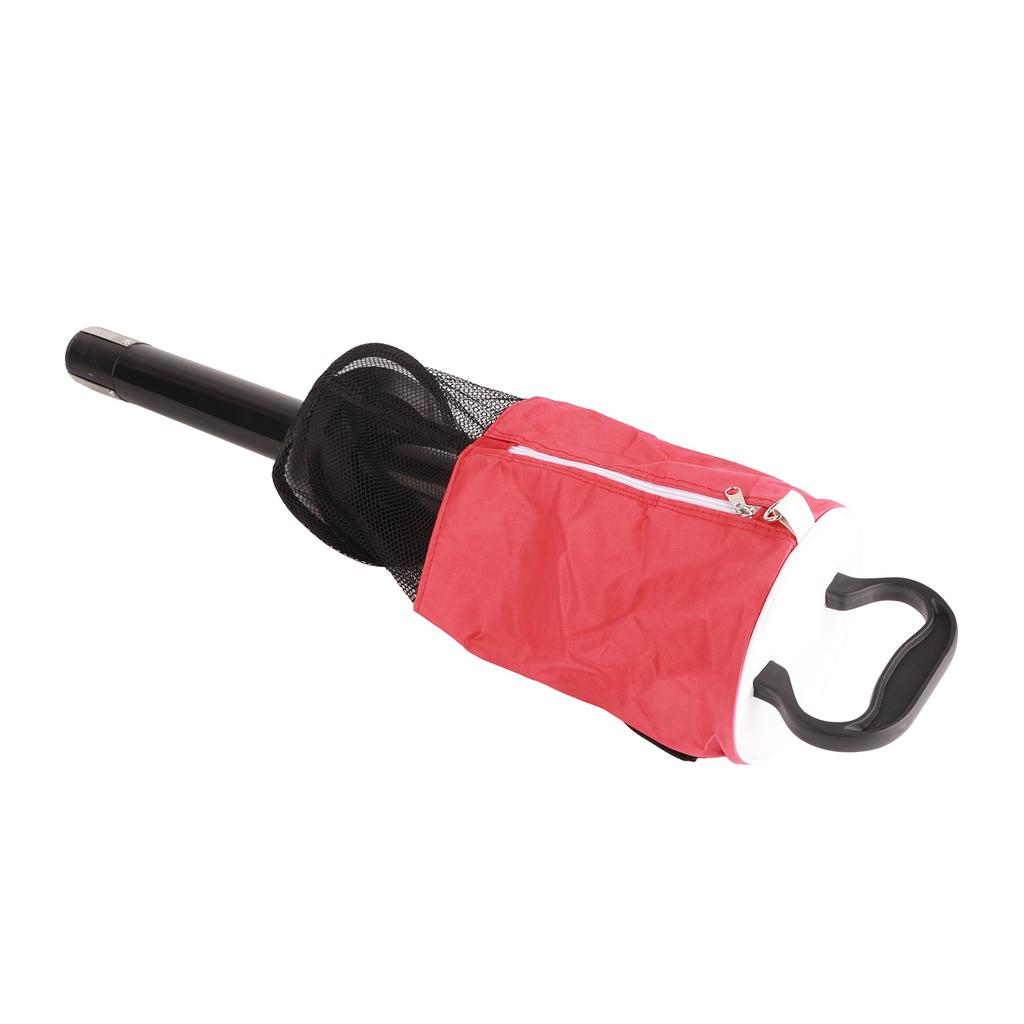 Portable Ball Retriever Shag Bag Ball Pick Up with Removable Tube Practice Collector
