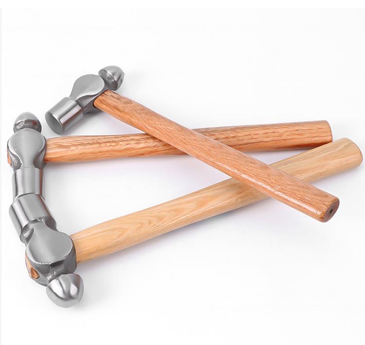 Small Household Hammer with Wooden Handle - 0.5LB to 3LB Options Available