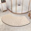 Polyester Non Slip Bathroom Mat With Absorbent Surface For Home Use