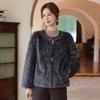 High-end Autumn and Winter Clothing Short Imitation Mink Velvet Jacket Women's Winter Clothing Thickened Thermal Top