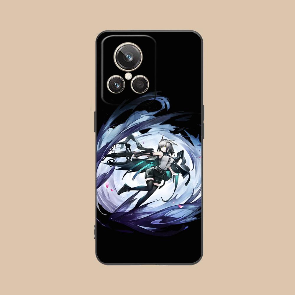 Arknights Greythroat Matte TPU Mobile Phone Case for Realme 15 14 13 12 11 10 9 Pro Plus T I Lite 5G Colorful Printing Cover