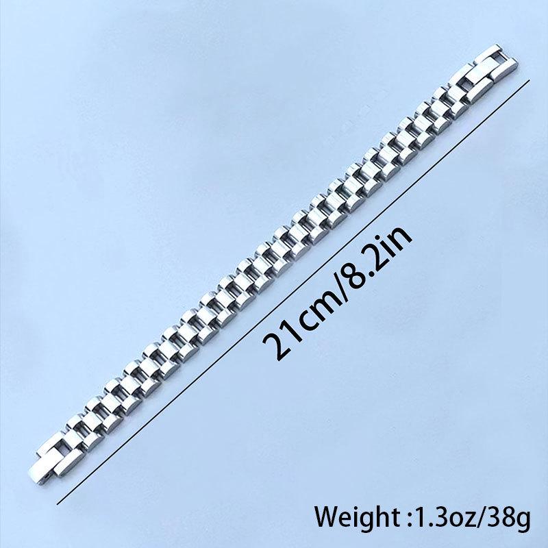 Luxury Titanium Steel Watch Band: Elegant Unisex Bracelet for Men and Women