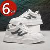 Men 6cm Invisible Height Increasing Casual Sneakers Thick Sole Elevator Shoes Fashion Non Slip Breathable Couple Sports Shoes
