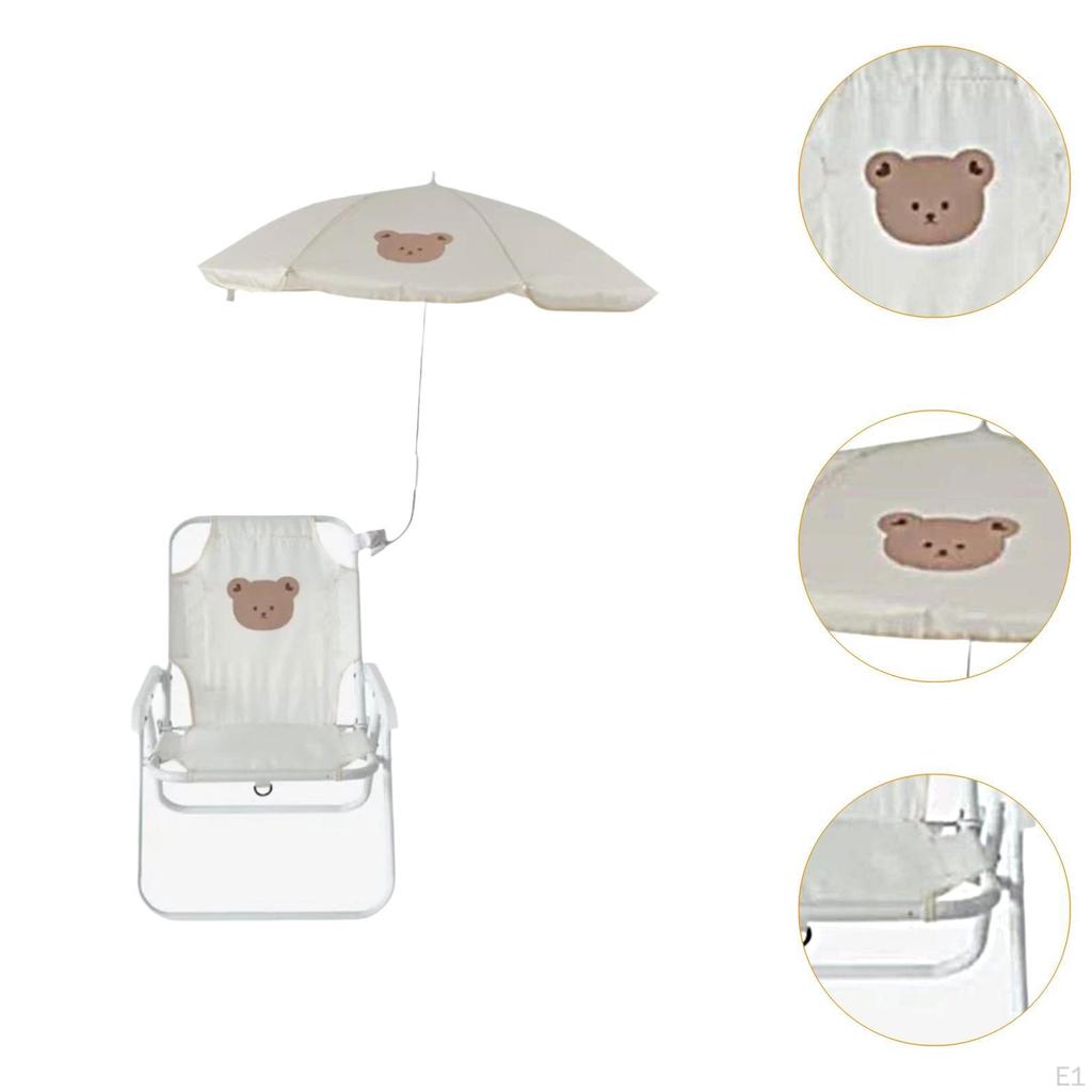 Dětská venkovní židle s baldachýnem pro dobrodružství při kempování