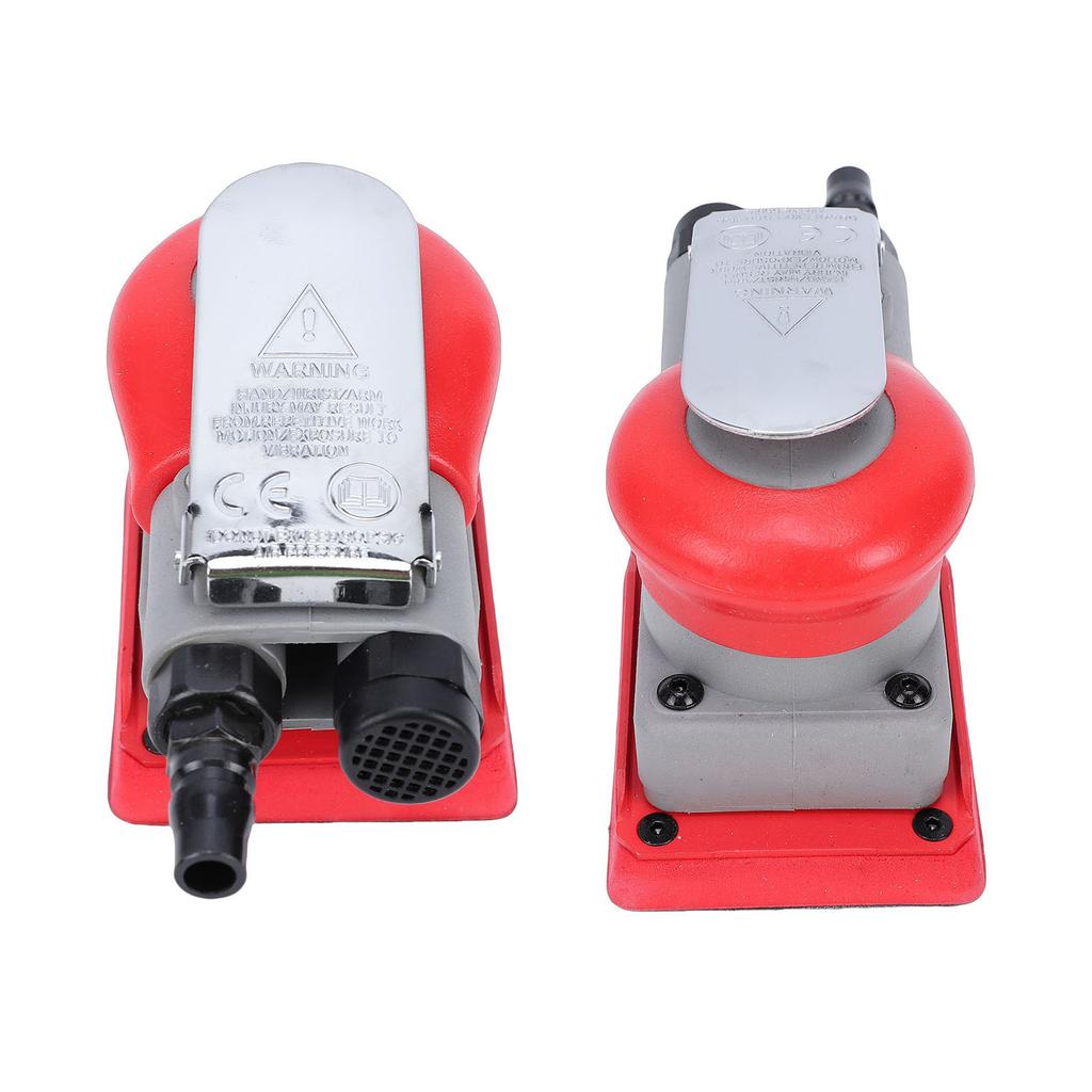 Pneumatic Random Orbital Sander Small Light Weight 5mm Diameter Orbit 10000rpm Polisher Machine for Stone Rectangle 75