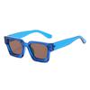 Retro High-End Sunglasses For Women'S Trendy Hip-Hop Uv-Proof Square Sunglasses