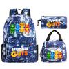 Collision party game merchandise print children explosion fashion school bag