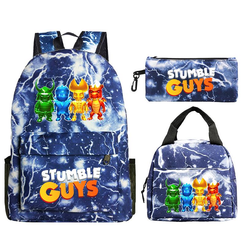 Collision party game merchandise print children explosion fashion school bag