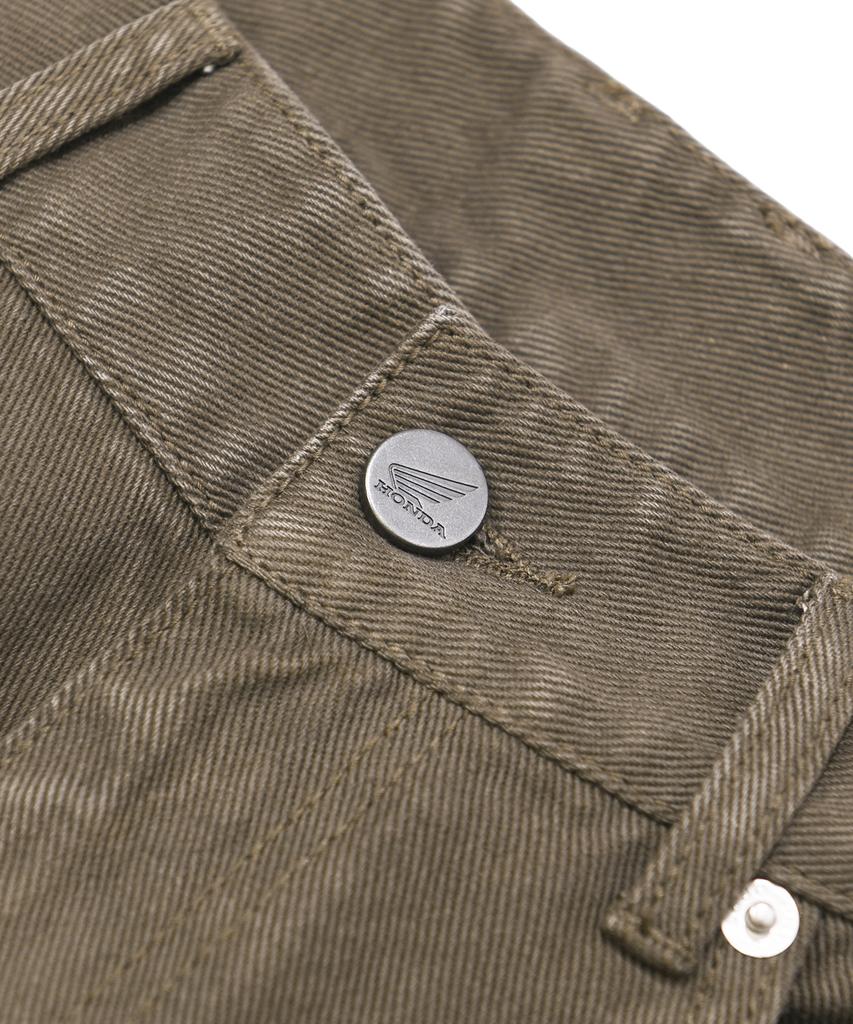 PHYPS MOTORCYCLE Vintage Old Denim Pants Brown