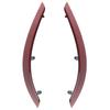 For Volkswagen VW Sharan 2010~2016 7N0945105B 7N0945106B Car Rear Bumper Reflector Taillight Brake Fog Warning Lamp Red Lens