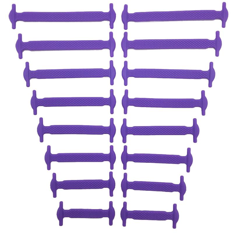 Faule künstliche Silikon-Schnürsenkel, Hochelastische schnürsenkellose Schuhbänder, Langlebig, Leicht zu reinigen, Vielseitiges Schuhzubehör