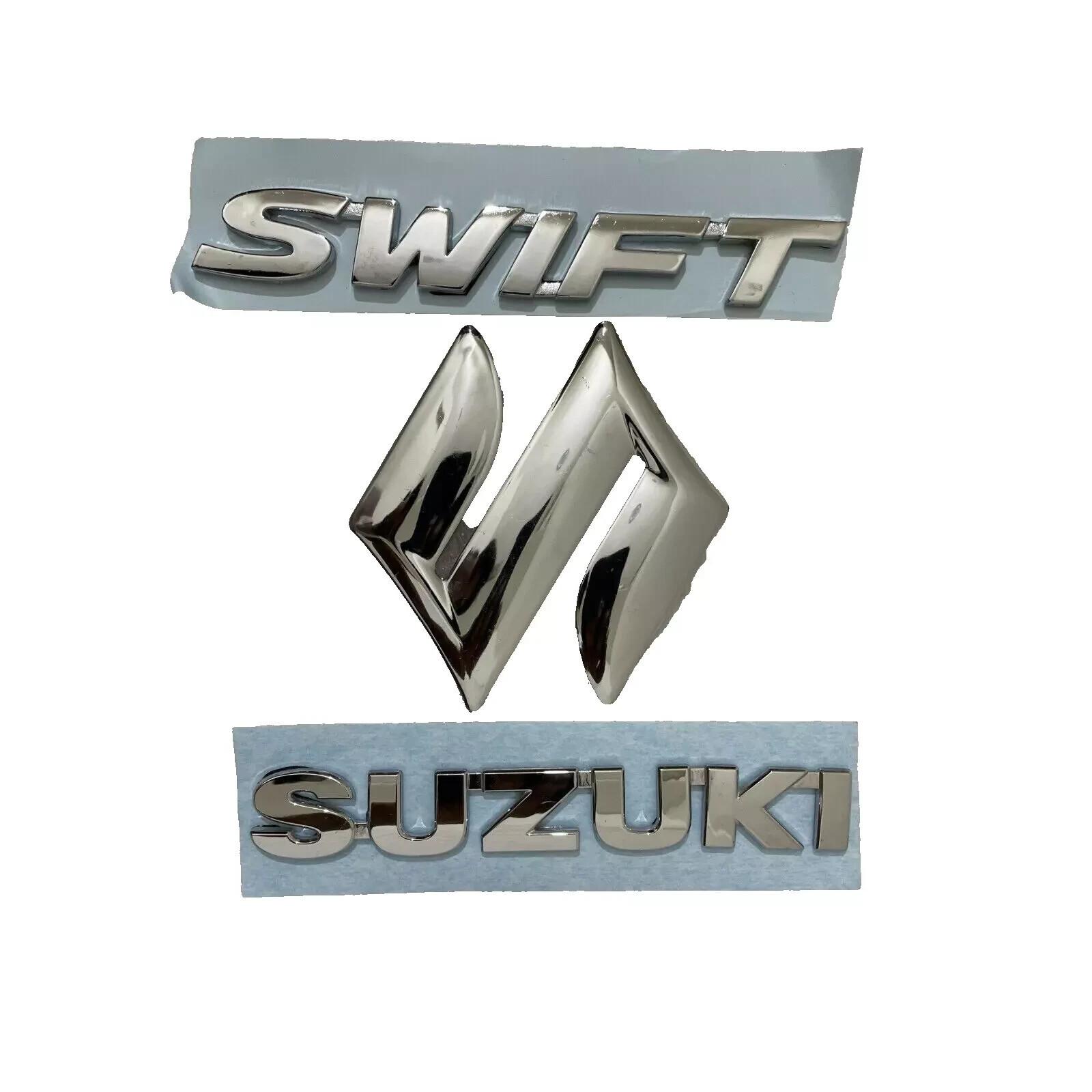 

Suzuki Swift Badge Set Front Grill S Badge Adhesive |Fit For