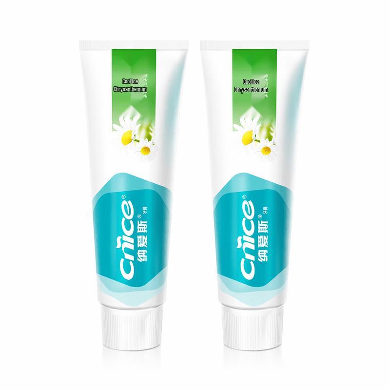 NICE Cool Iced Chrysanthemum Toothpaste 200g Twin Pack