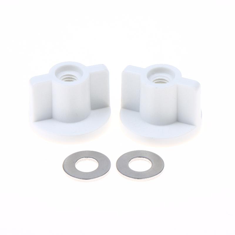Fixed Replacement Rear Nut White 2.5Cm 6Mm Fixed Replacement For 6Mm Screws Toilet Lid Bottom High Quality