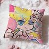 P-panty and Stockings Cushion Cover Premium Comfort Reversible Pillow Cove -Two In One Design for Any Room & Car Interior