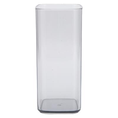250ml Square Cup Innovative Reusable Tea Juice Coffee Mug Drinkware Kitchen AccessoryGray