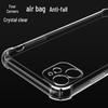 Apple 15 Pro Max/14/16 Four-Corner Drop-Proof Transparent TPU Case