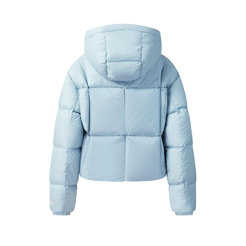 Fila Original Fashion Trendy Versatile Comfortable Casual Short Loose Warm Hooded Down Jacket Women Jackets F11W549901FBU