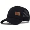 Unisex American Flag Label Baseball Net Caps Adjustable Casual Hats Spring And Summer Outdoor Sunscreen Hat