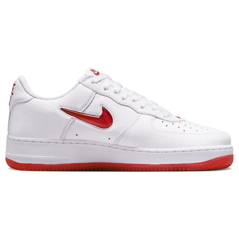 Nike Air Force 1 Low '07 Retro Månedens Farge Juvel Swoosh University Rød Sneakers FN5924-101