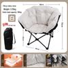 UOSUUOSU Padded Folding Lounge Chair