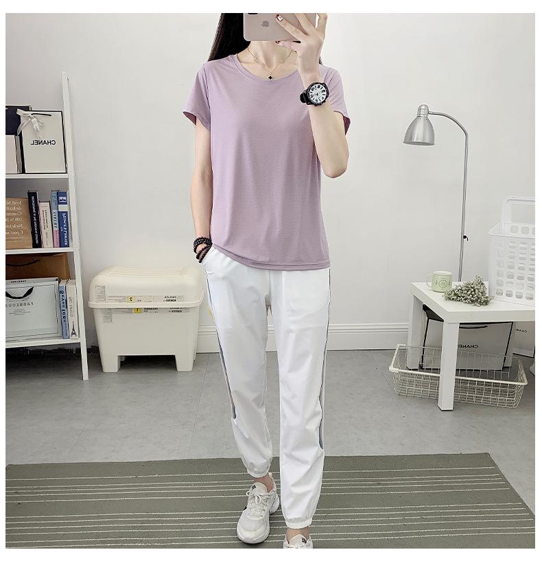 Ice Silk Quick-Dry T-Shirt: Unisex Breathable Summer Activewear