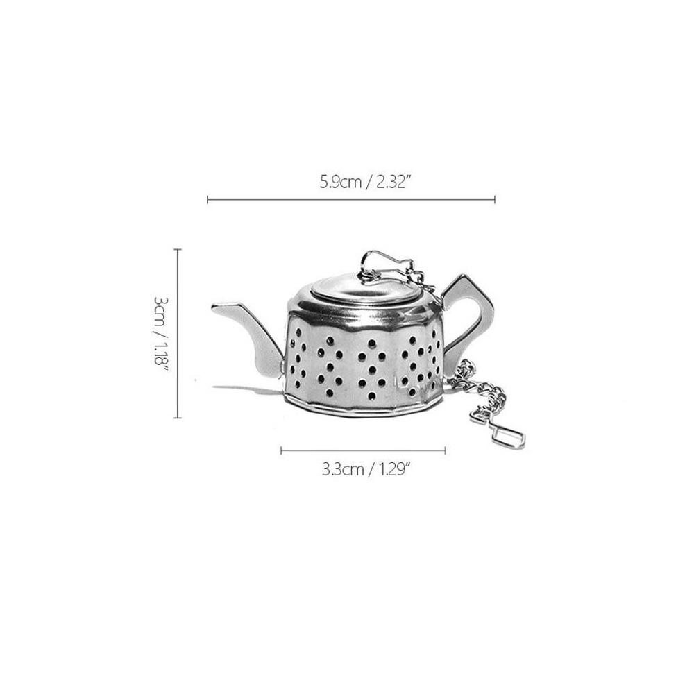 Stainless Steel Tea Infuser Fine Mesh Spice Filter Tea Strainer Loose Leaf Brewing