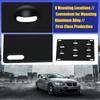 Vorderer Stoßstangen-Abschlepphaken, Kennzeichenhalterung, Halter für 06–13 BMW E92 E93 325i E70 X5 und 01–15 Mini Cooper R50 R52 R53