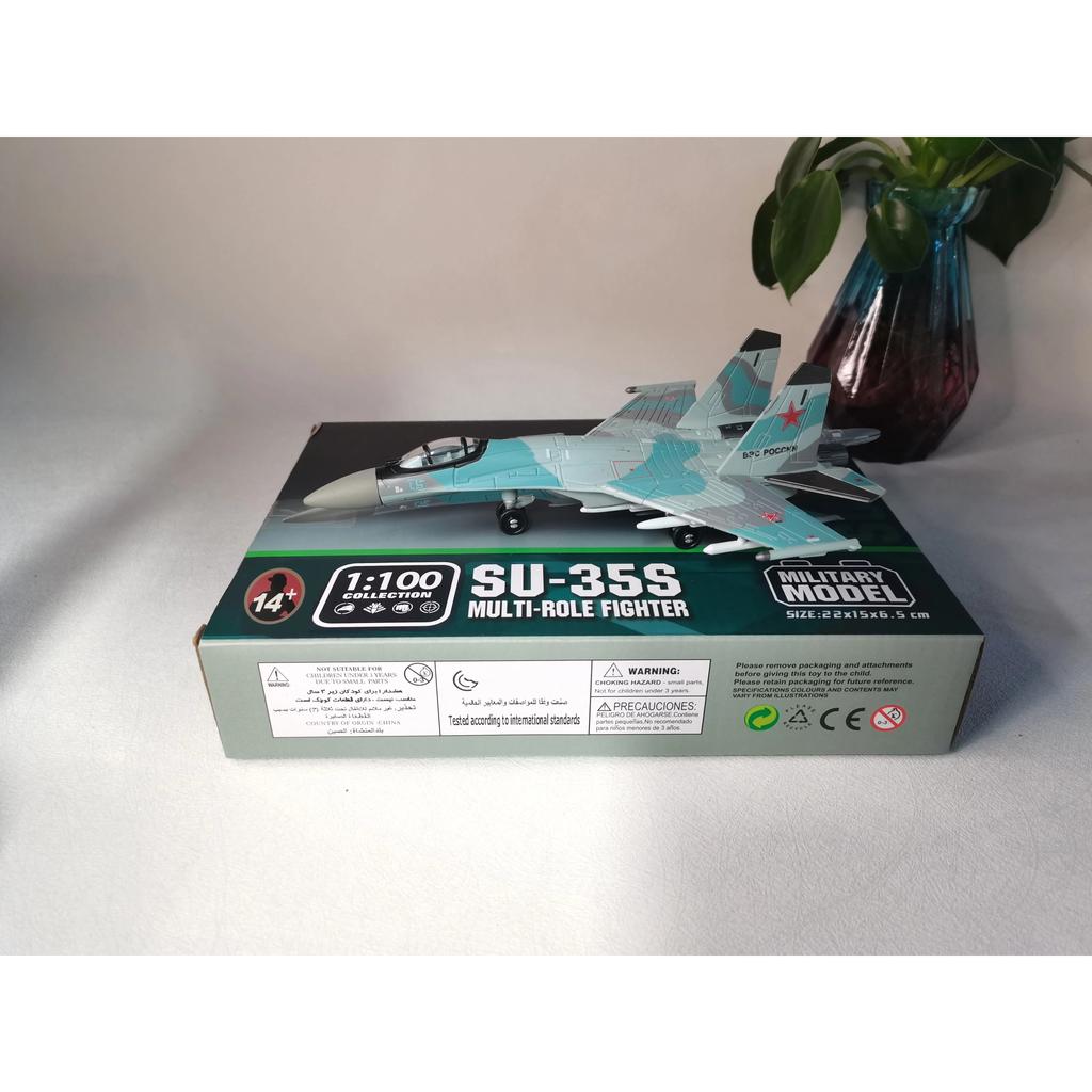 1/100 Su-35s Aircraft Models ABS Model Kit Multi-Purpose Fighter Toy Building Block Military Model Toy for Gifts Educational Toy