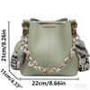 New Fashion  Shoulder Bags For Woman Large Capacity Ribbon Chain Bucket Bag Crossbody purse Handbags luxury bags deisgners